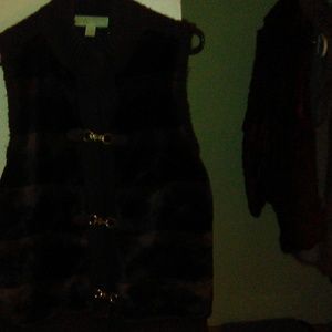 Vintage fur vest